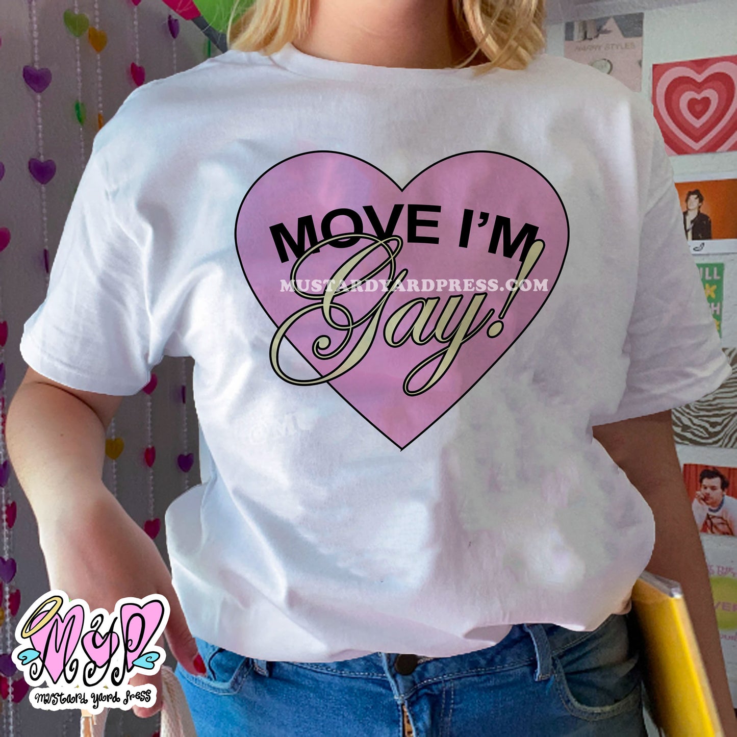 move i'm gay t-shirt