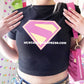 super logo baby tee