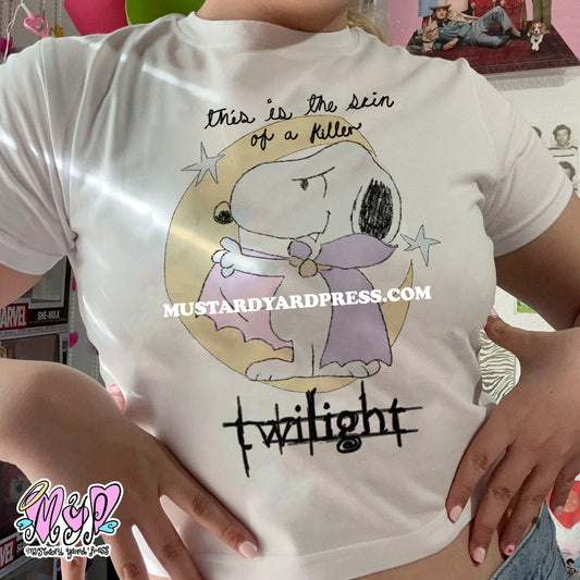 twilight dog baby tee