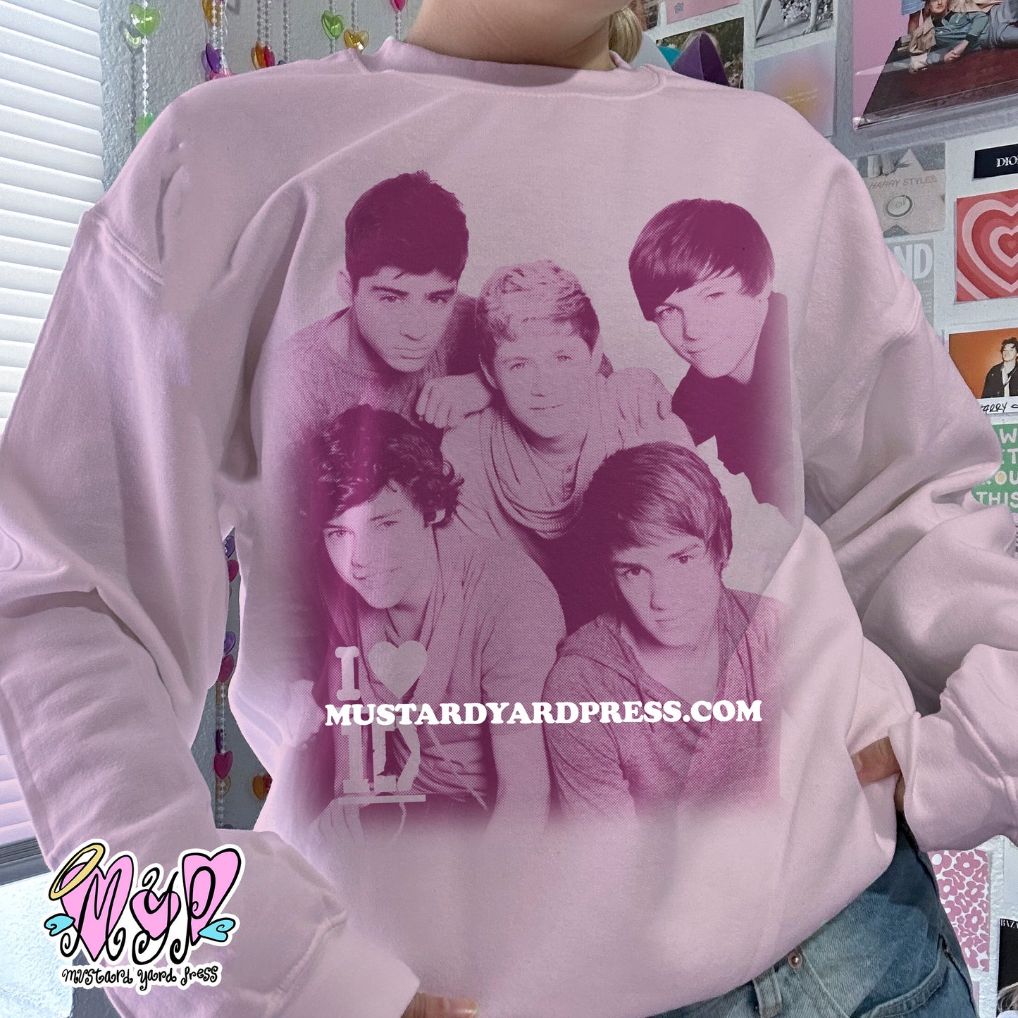 1d portrait crewneck