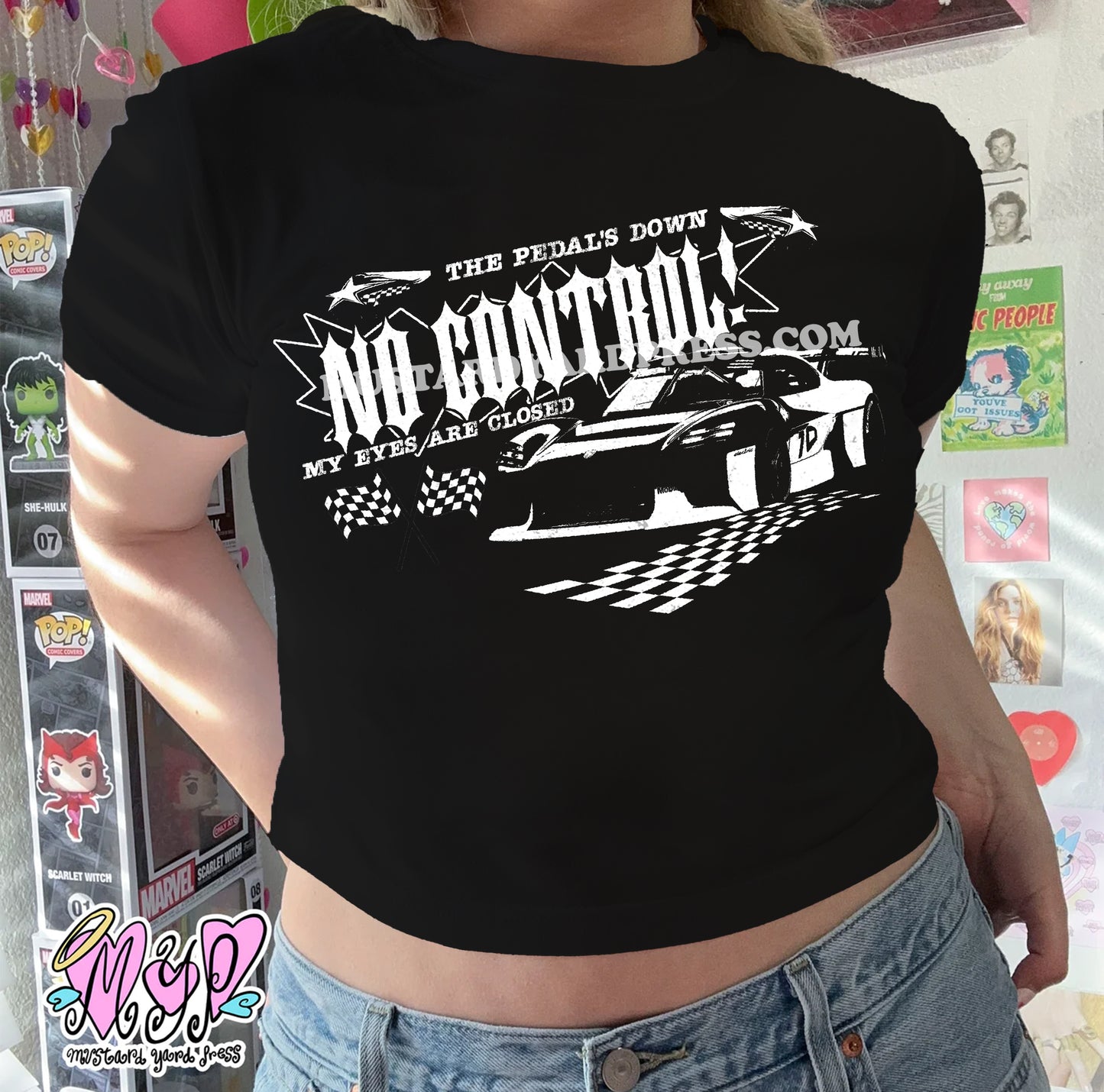 no control baby tee