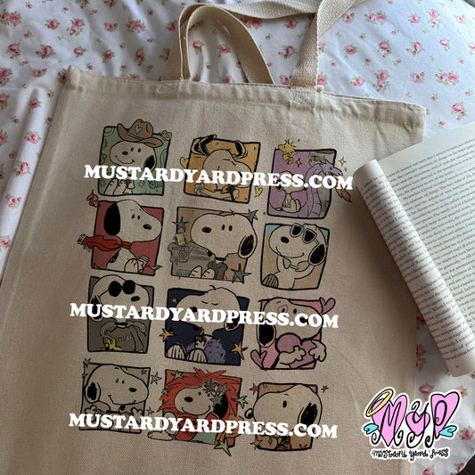 updated dog era tote bag