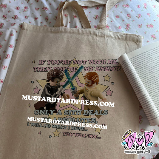duel tote bag