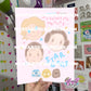 original trio doodle poster