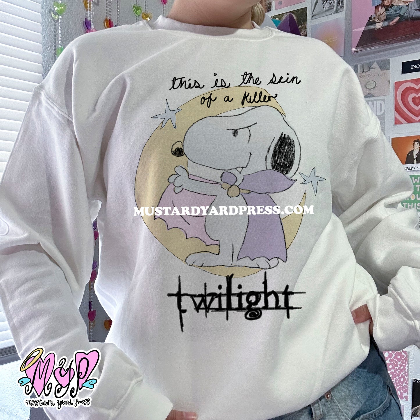 twilight dog crewneck