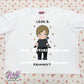 leon angel baby tee