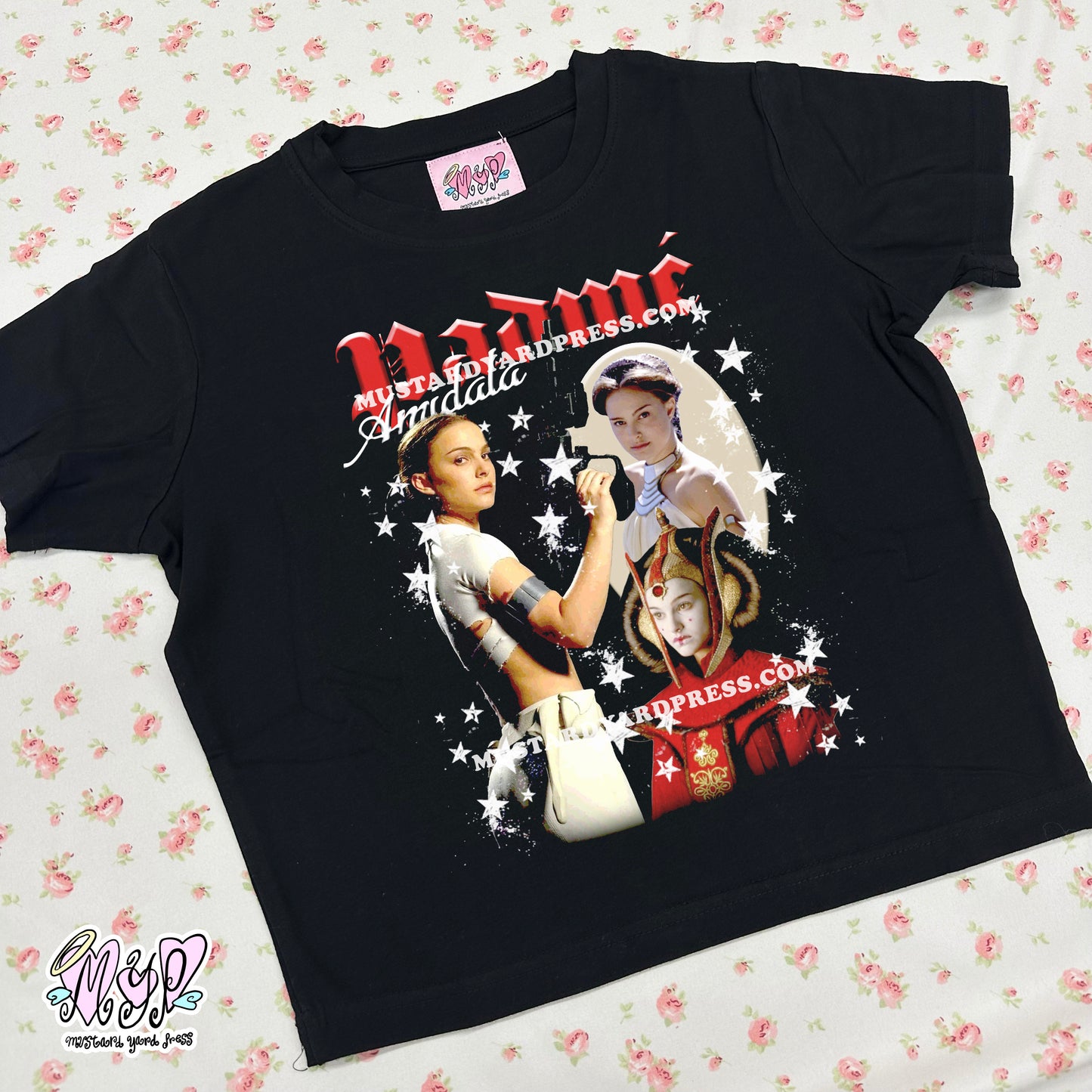 90s queen baby tee