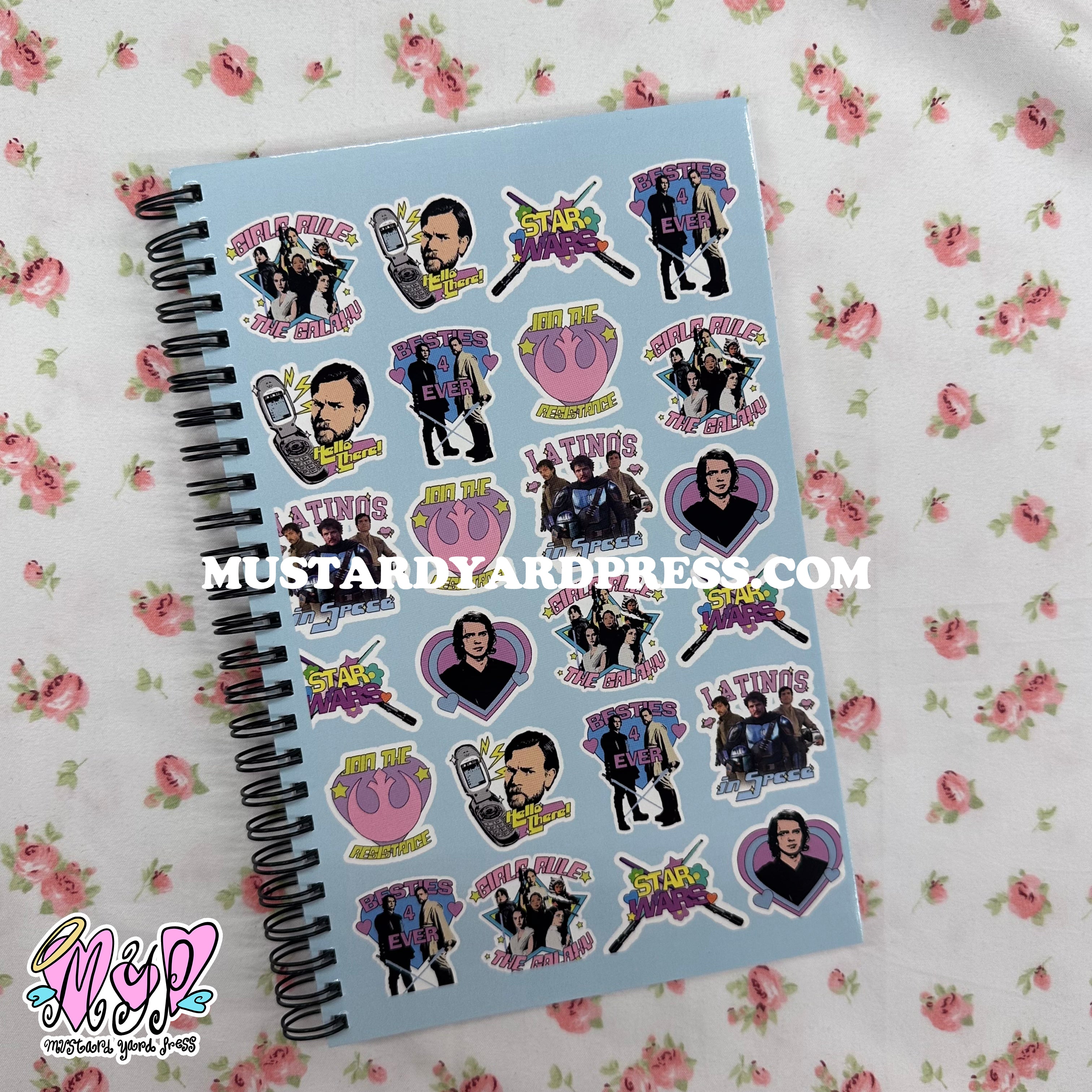 My Notebook Sticker star stickers notebook – mustardyardpress