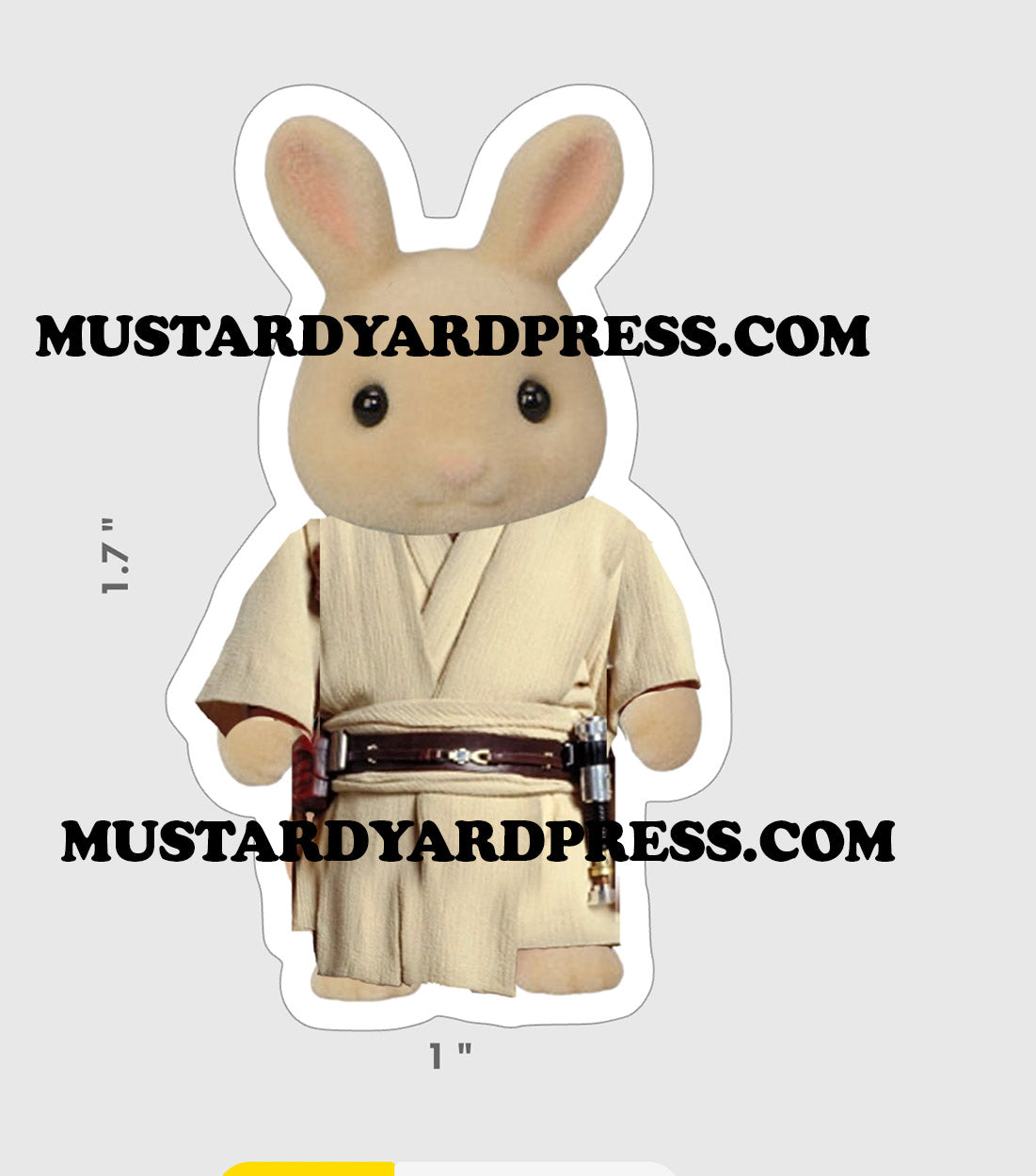 master critter mini sticker