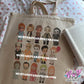 horror icons kewpie tote bag