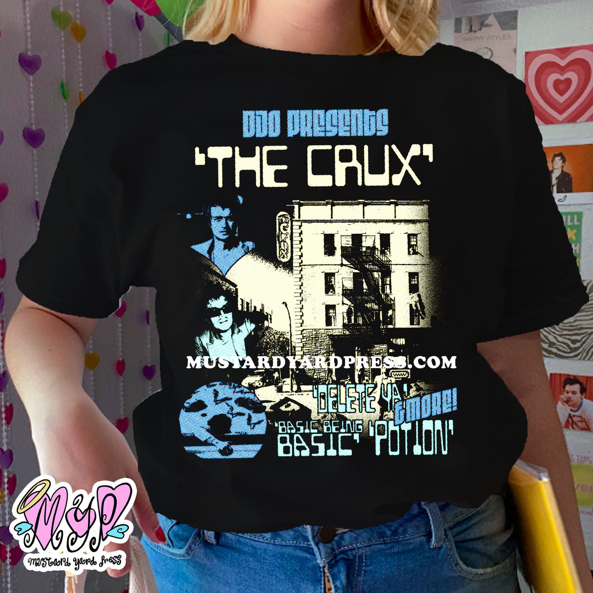 Crustsox Merch crux t-shirt – mustardyardpress