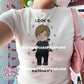 leon angel baby tee