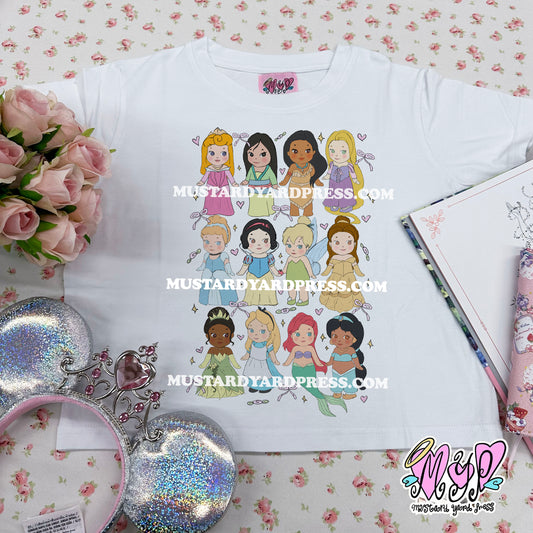 princesses baby tee