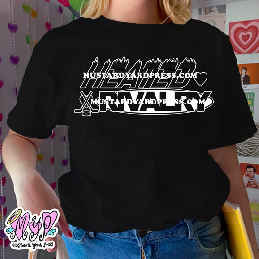 heated logo t-shirt