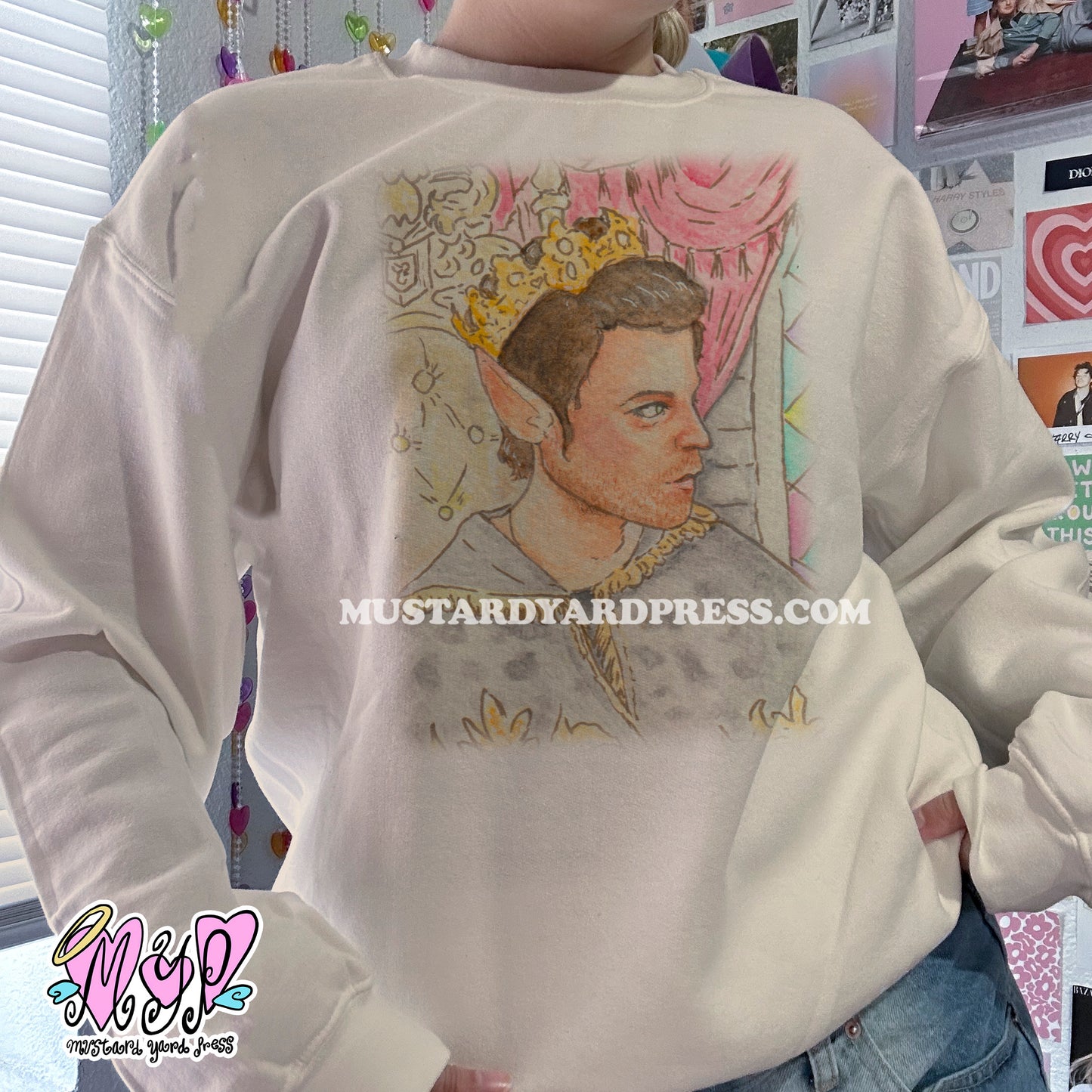 harry painting crewneck
