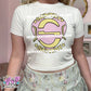 bob logo baby tee