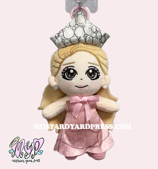 *PREORDER* pink witch keychain plushie