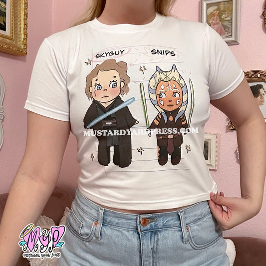 cute besties baby tee