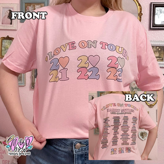 lot baby pink t-shirt