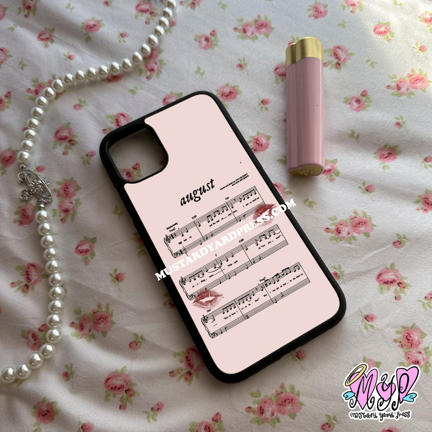 august notes phone case