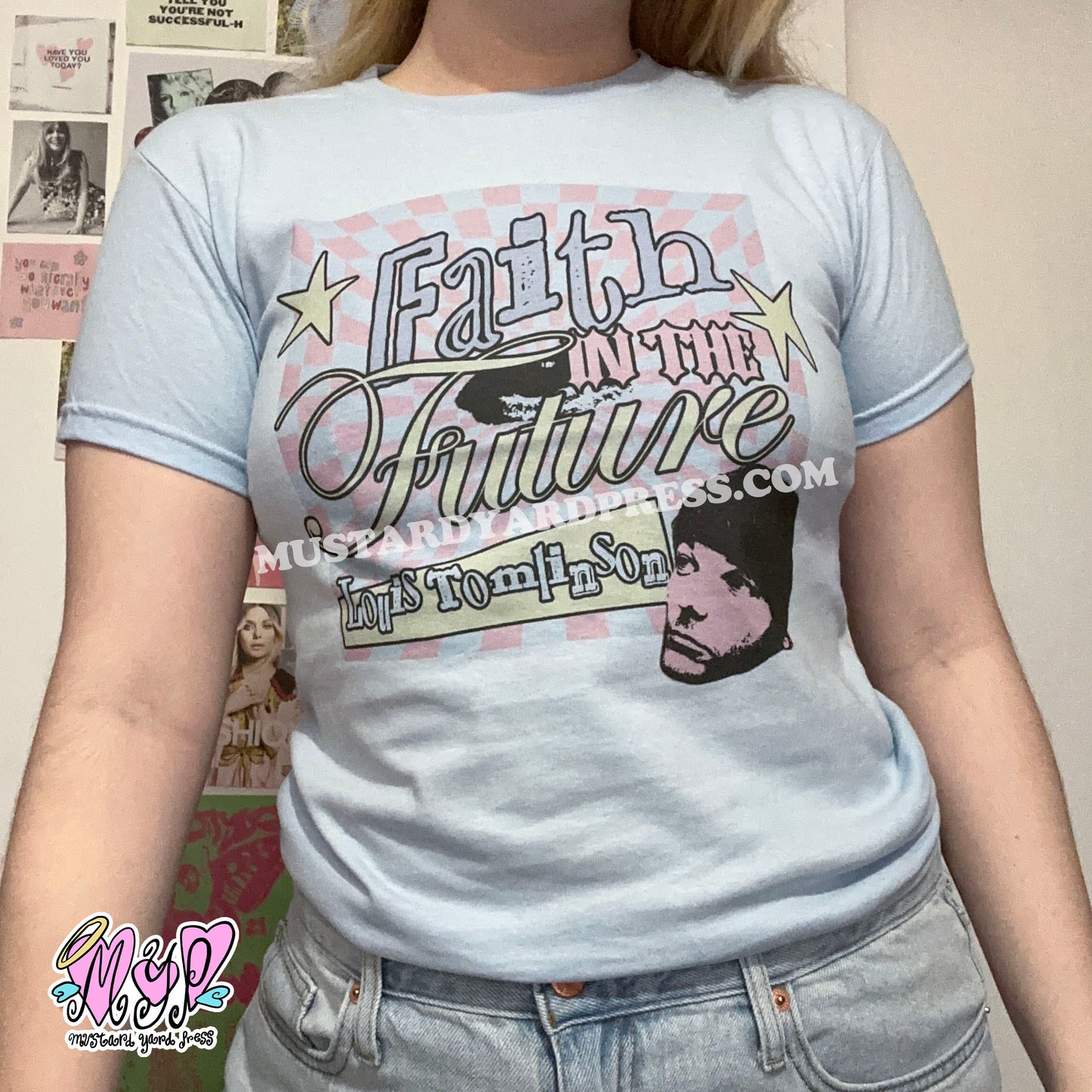 funky louis baby tee