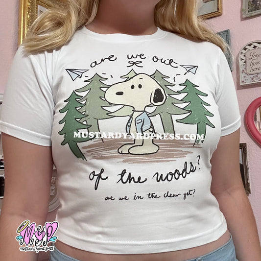 woods baby tee