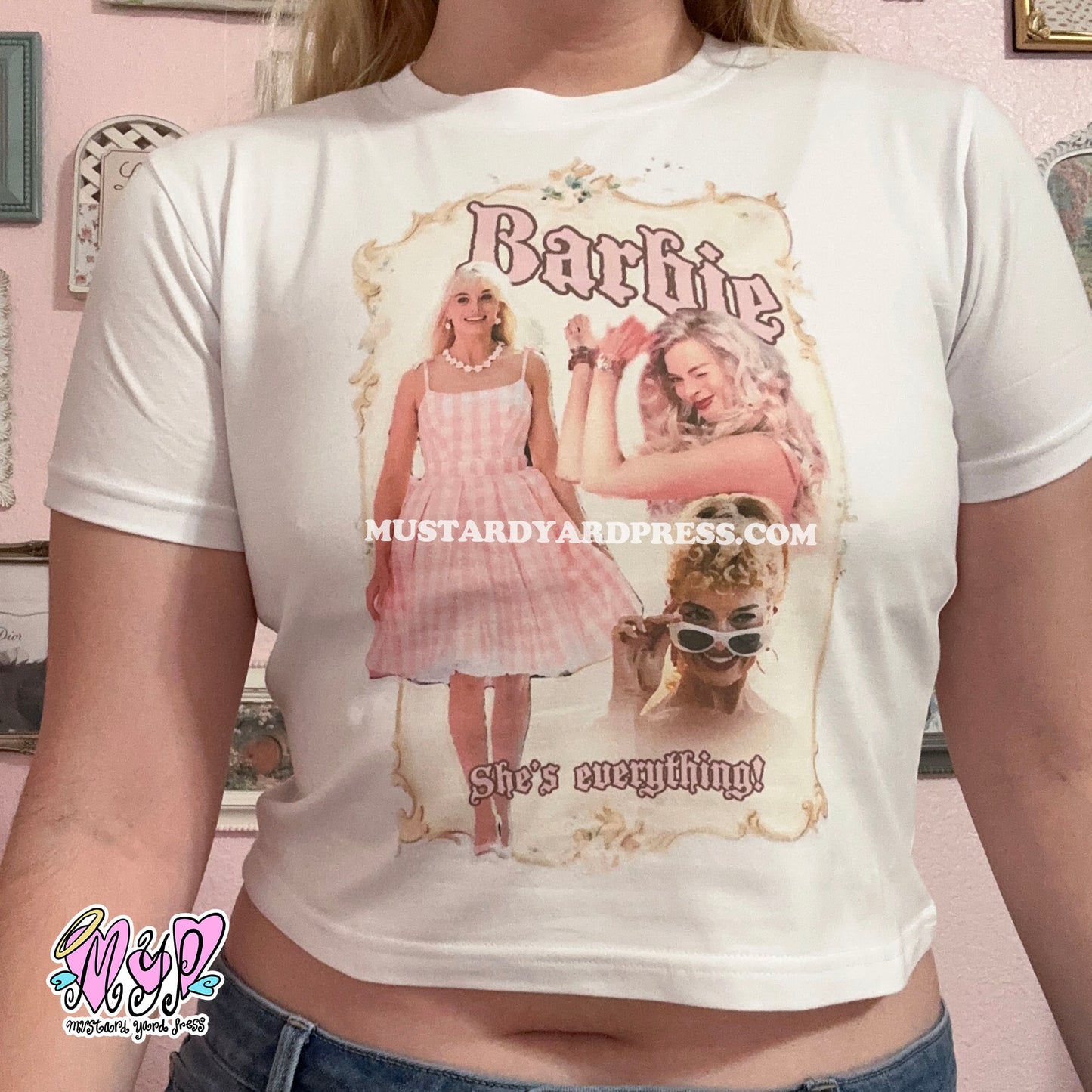 fairy tale doll baby tee