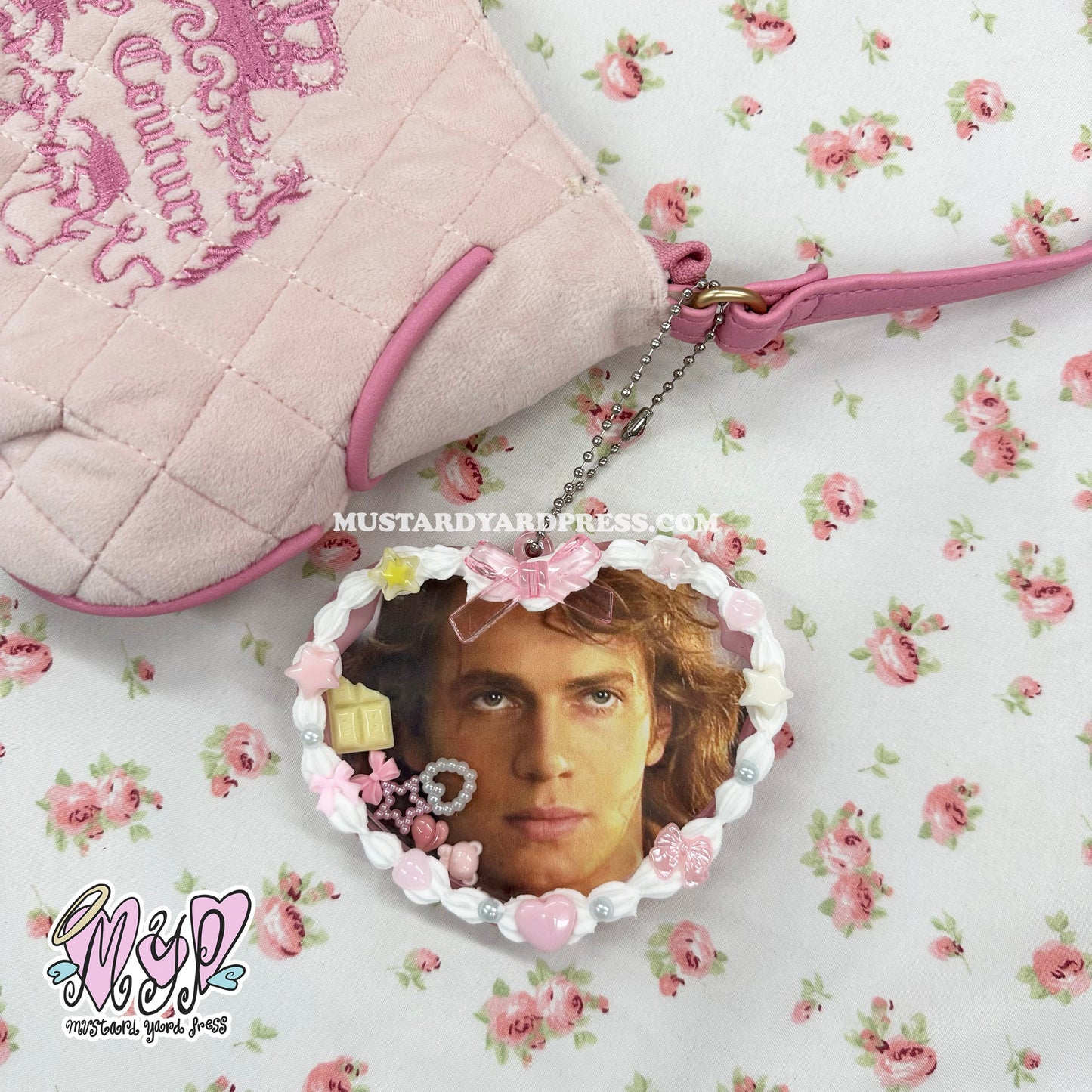 ani sweet deco heart keychain