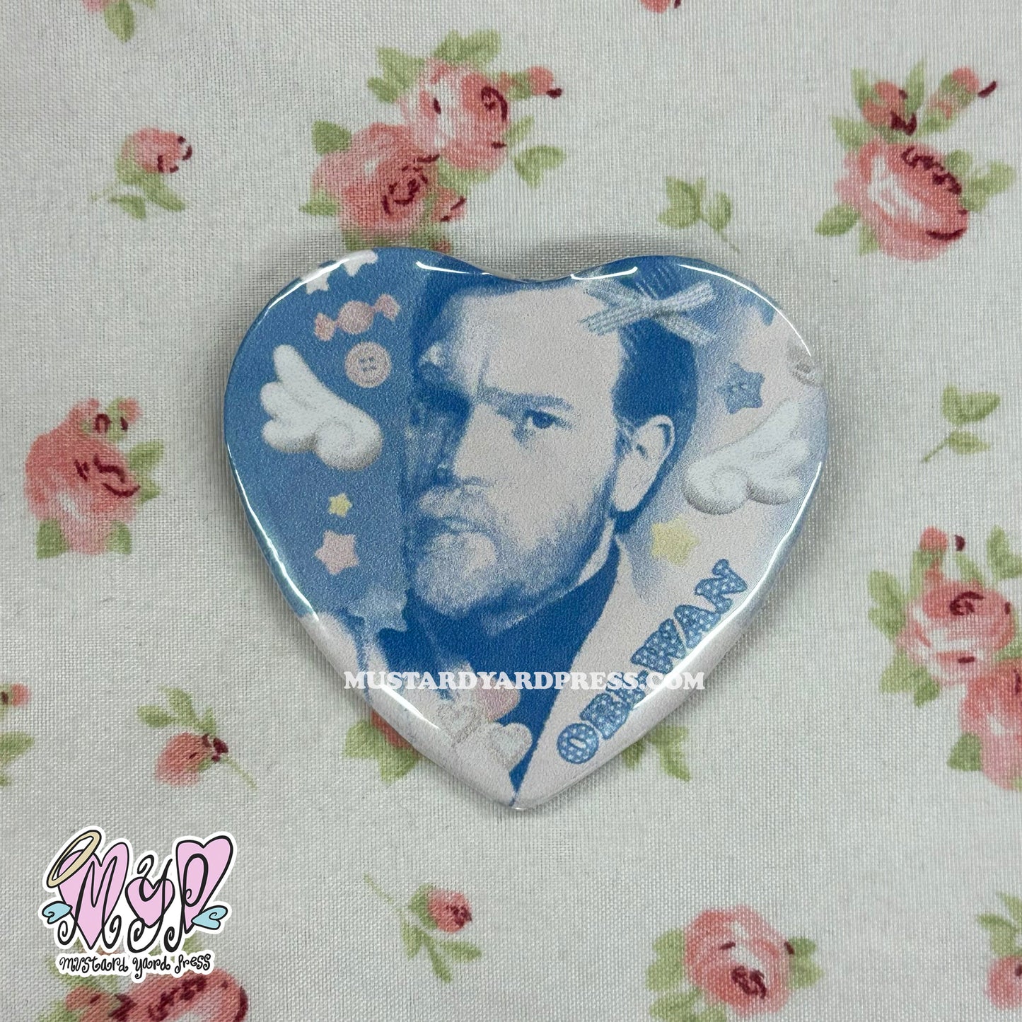 master heart shaped pin
