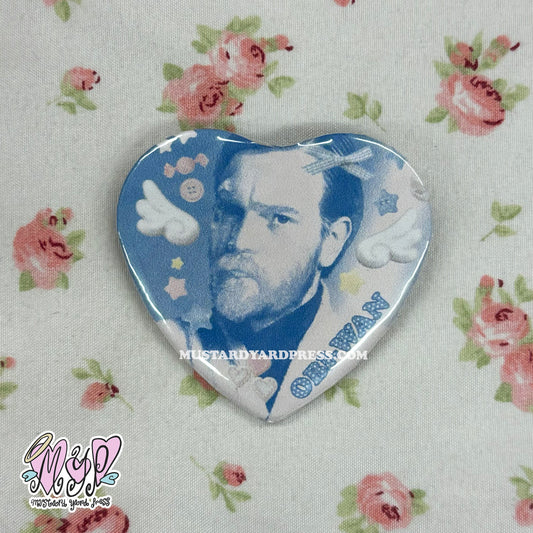 master heart shaped pin