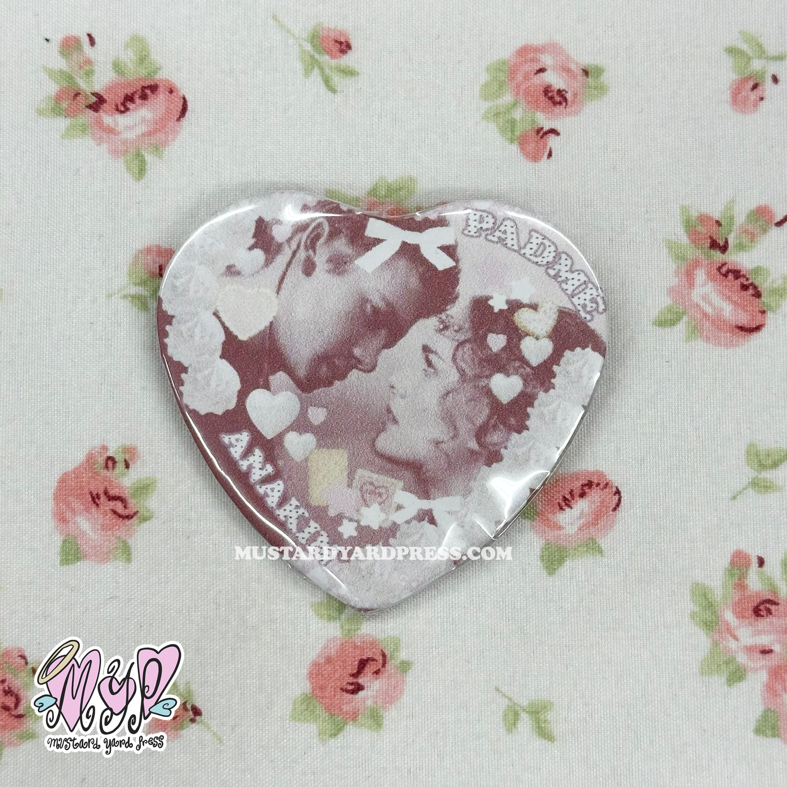 lovers heart shaped pin – mustardyardpress