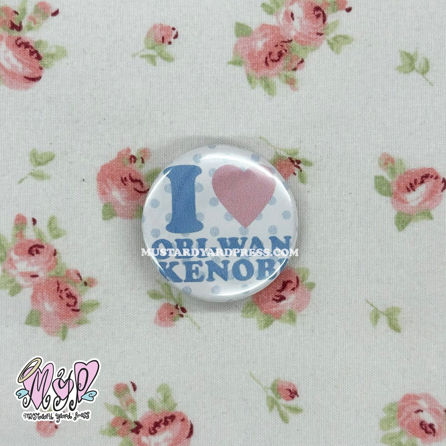 i love master button pin