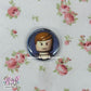 han pfp button pin