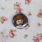 princess pfp button pin