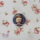 queen pfp button pin