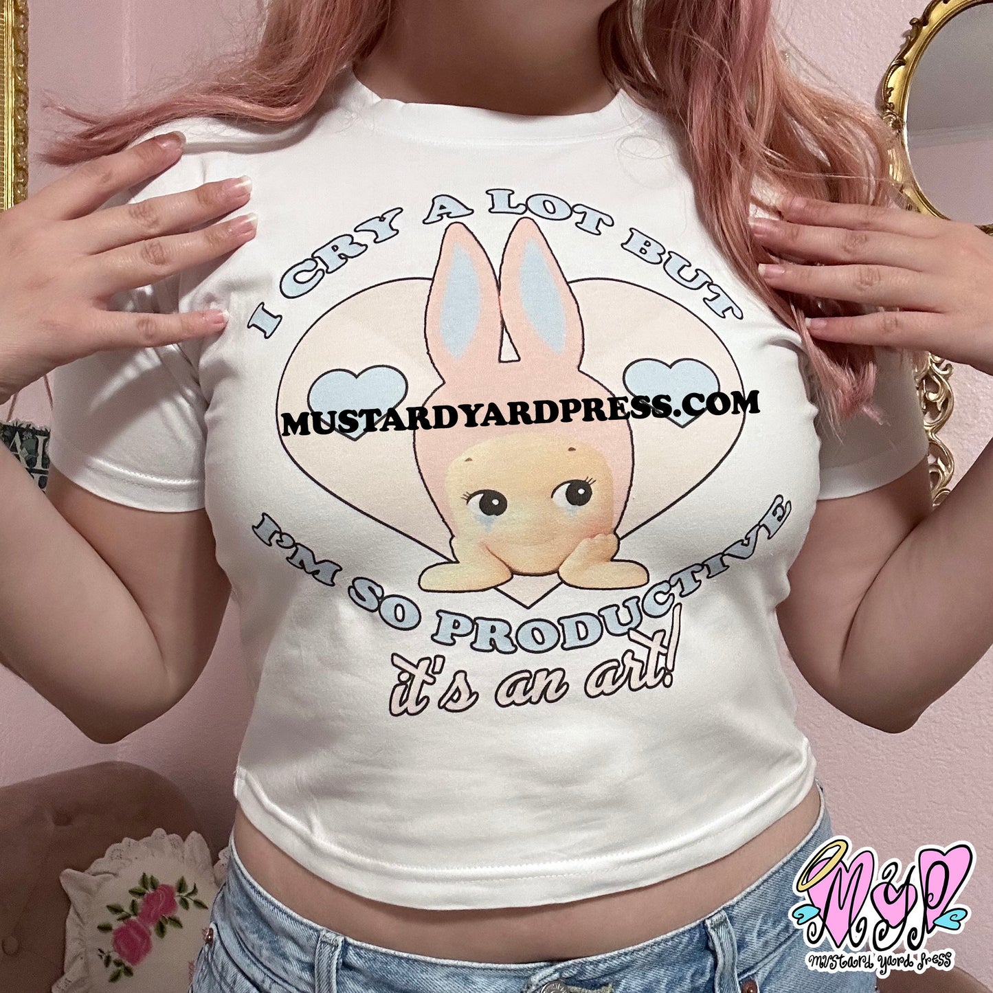 crying sonny baby tee