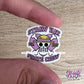 crew logo mini sticker