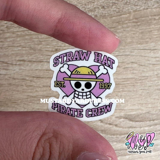 crew logo mini sticker