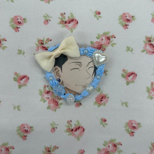gto sweet deco button pin