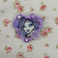 ghost girl sweet deco button pin