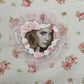 lana sweet deco lace button pin