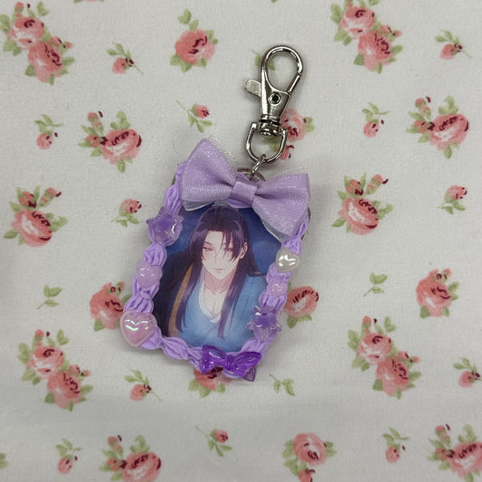 prince photo keychain