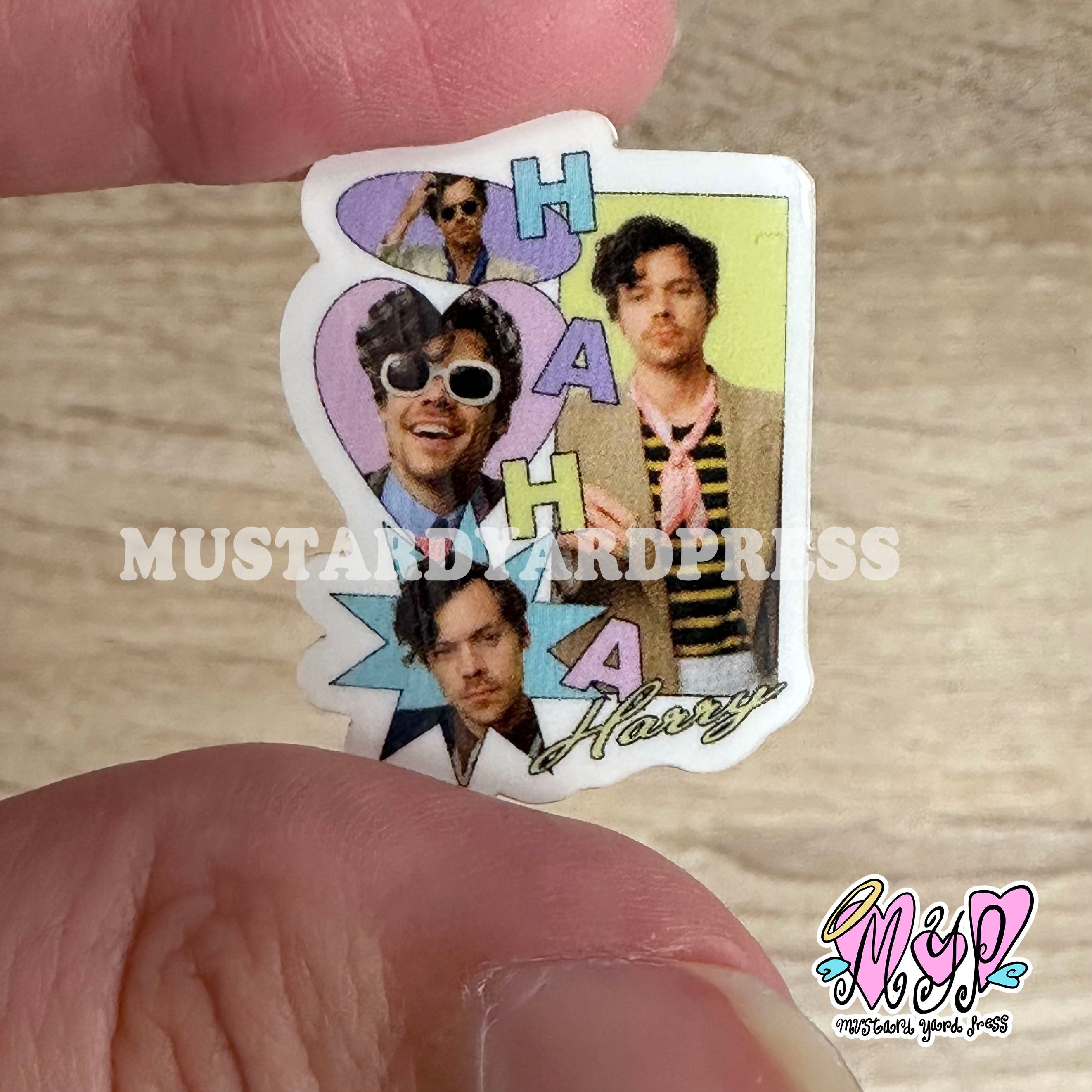 Haha Wallet Sticker ha ha mini sticker – mustardyardpress