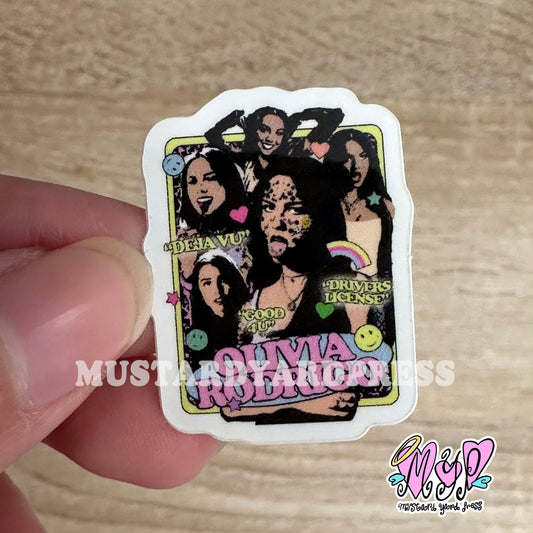 olivia mini sticker