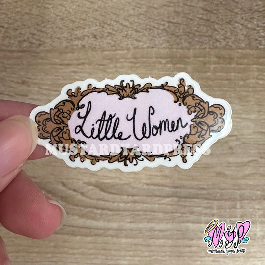 little women mini sticker