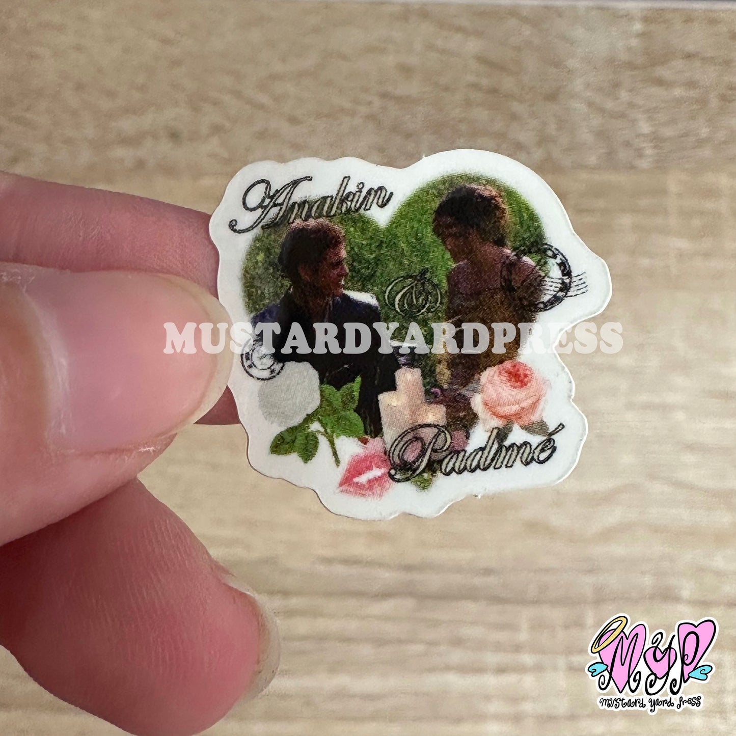 lovers picnic mini sticker