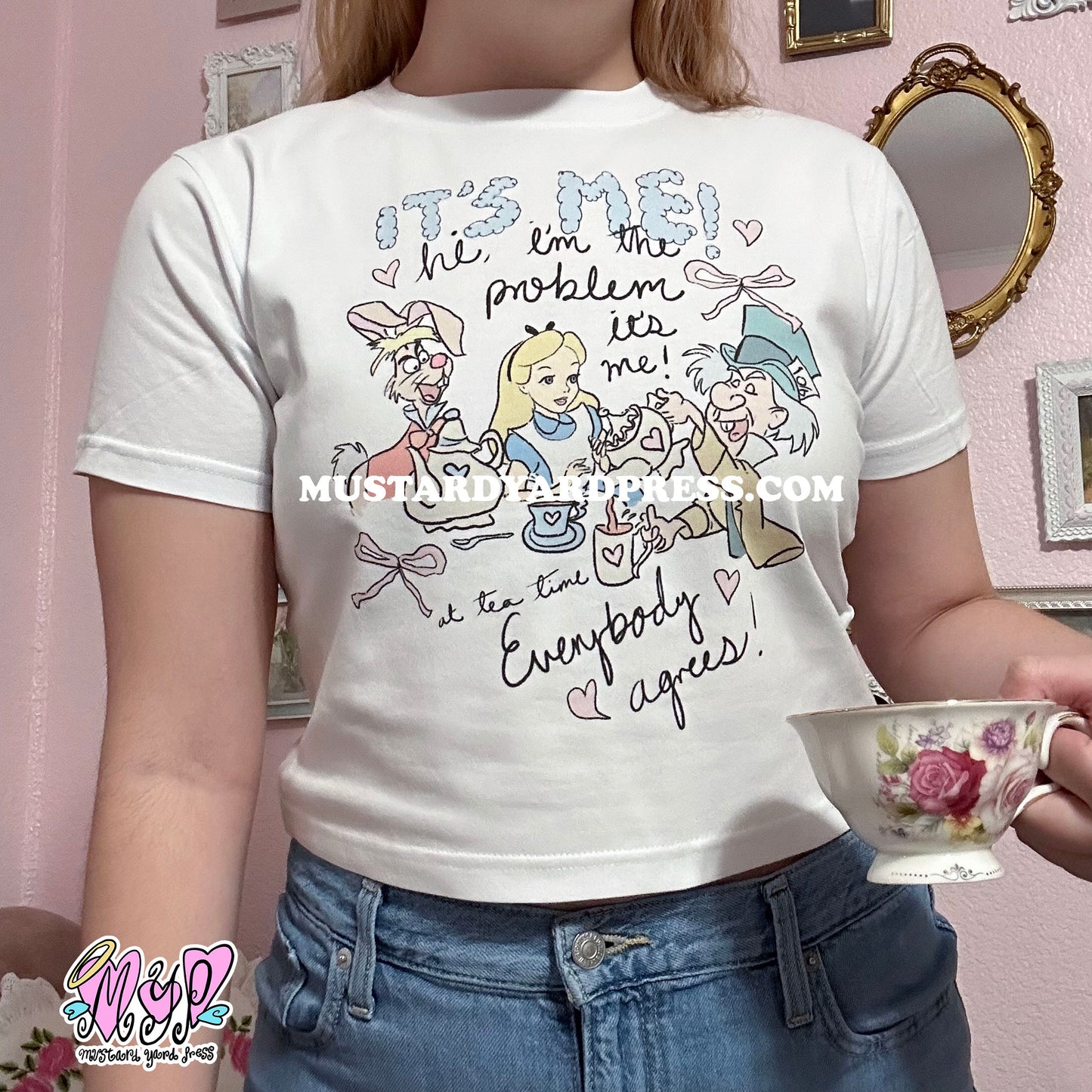 tea time baby tee