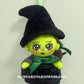 *PREORDER* green witch keychain plushie