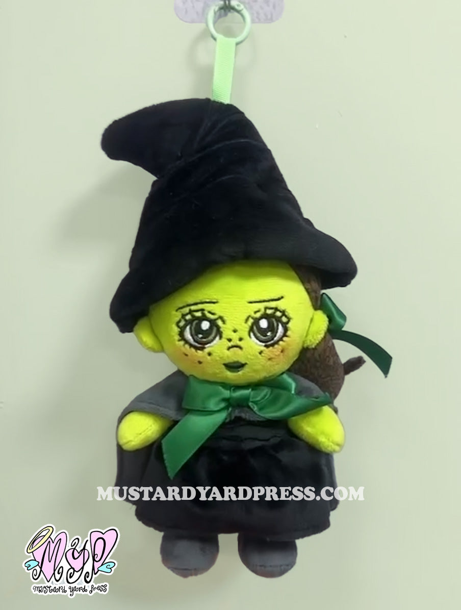 *PREORDER* green witch keychain plushie