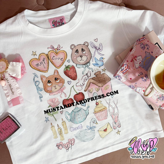 myp sweet doodles baby tee